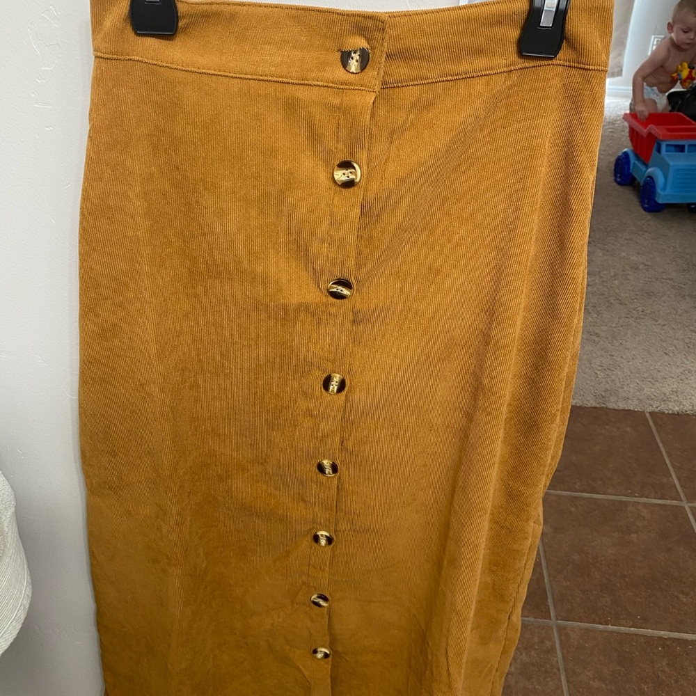 Button up skirt